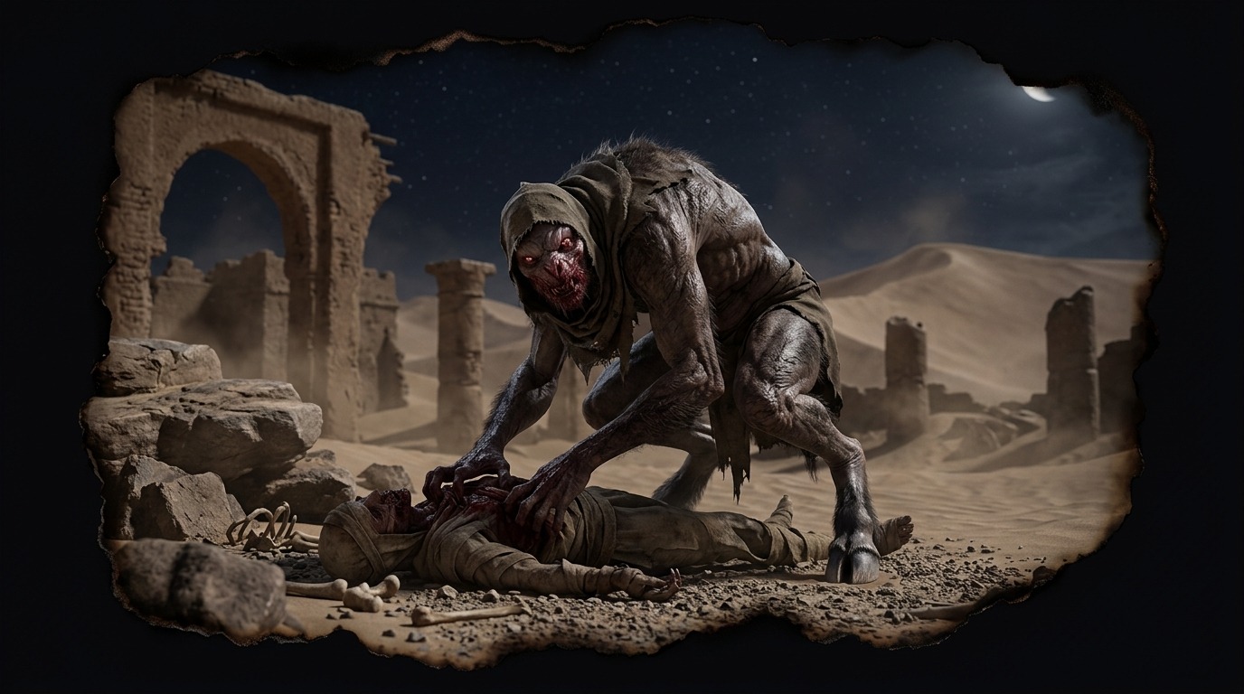 Ghul del desierto árabe
