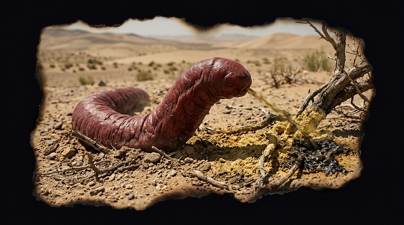 Gusano de la muerte de mongolia