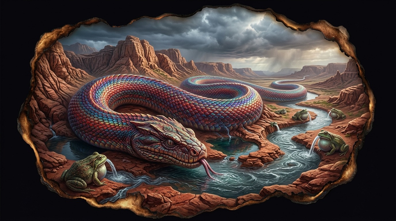La serpiente arcoíris